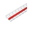 Разделитель для лотка H=100мм L2500 RL100-2500 INOX304 КМ LO34491