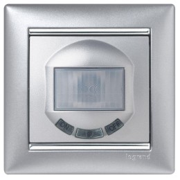 Рамка 1-м Valena горизонт. алюм./серебр. Leg 770351