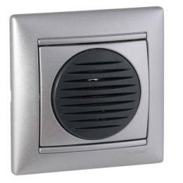 Рамка 1-м Valena горизонт. алюм./серебр. Leg 770351