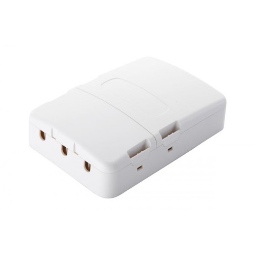 Коробка настенная 3-порт. 2 секции бел. Eurolan 12B-13-33WT