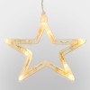 Фигура светодиодная "Звездочка" 185х185х10мм 8LED тепл. бел. 1Вт 4.5В IP20 на присоске с подвесом эл