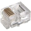 Джек тел. 6P-6C (уп.100шт) Rexant 05-1013
