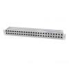 Патч-панель PPHD-19-48-8P8C-C6A-SH-110D высокой плотн. 19дюйм 1U 48 портов RJ45 полный экран кат.6a