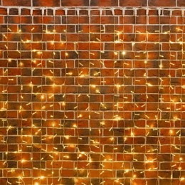 Гирлянда светодиодная "Дождь" 2х6м 768LED тепл. бел. 70Вт 230В IP65 эффект мерцания провод прозр. (п