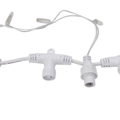 Гирлянда светодиодная "Дождь" 2х6м 768LED тепл. бел. 70Вт 230В IP65 эффект мерцания провод прозр. (п