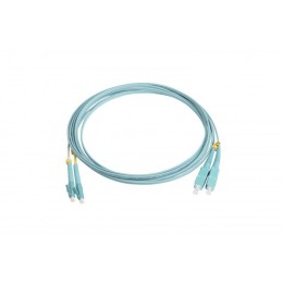 Патч-корд FC-D2-503-LC/PR-SC/PR-H-3M-LSZH-AQ волоконно-оптический (шнур) MM50/125(OM3) LC-SC duplex