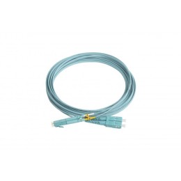 Патч-корд FC-D2-503-LC/PR-SC/PR-H-5M-LSZH-AQ волоконно-оптический (шнур) MM50/125(OM3) LC-SC duplex