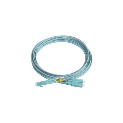 Патч-корд FC-D2-503-LC/PR-SC/PR-H-5M-LSZH-AQ волоконно-оптический (шнур) MM50/125(OM3) LC-SC duplex