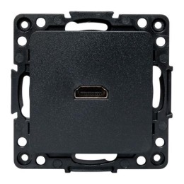 Розетка Стокгольм HDMI механизм черн. EKF EZA00-327-10