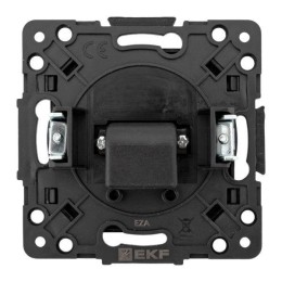 Розетка Стокгольм HDMI механизм черн. EKF EZA00-327-10