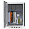 Термошкаф коммутационный 4хPoE 2хSFP 4хSC АКБ 4х12В 7А/ч IP66 300х400х210мм 6 УТП 4КУ AКБ 7А Masterm