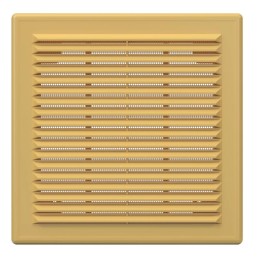 Решетка вентиляционная вытяжная 209х209 беж. ERA 2121Р беж