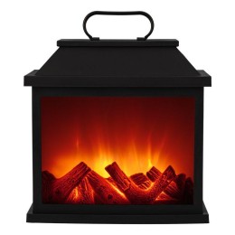 Камин светодиодный "Авангард" 30х13х30см 4LED 5Вт 5В IP20 эффект живого огня USB и элементы питания