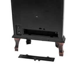 Камин светодиодный "Винтаж мини" 24.8х12.7х30см эффект живого огня USB и элементы питания 3хC (не в