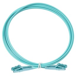 Патч-корд оптический дуплексный OM3 2х50/125 LC-LC 7м Eurolan 41F-30-LC-LC-07