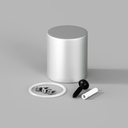 Заглушка торцевая металлическая LNM-D25-EC-M-S Maytoni 20316