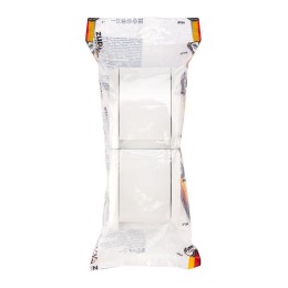 Блок розеток 2-м ОП INDUSTRIAL IP54 вертик. с заземл. керамика бел. Kranz KR-78-0801