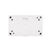Блок розеток 2-м ОП INDUSTRIAL IP54 горизонт. с заземл. бел. Kranz KR-78-0805
