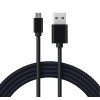 Кабель USB (micro USB) длинный штекер 1М черн. REXANT 18-4268