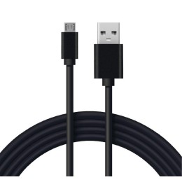 Кабель USB (micro USB) длинный штекер 1М черн. REXANT 18-4268