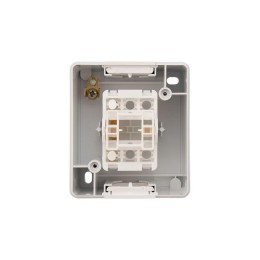 Выключатель 1-кл. ОП INDUSTRIAL IP54 бел. Kranz KR-78-0834