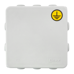 Коробка уравнивания потенциалов КУП-030-014 100х100х50 IP55 с крышкой наружн. для прямого монтажа 10