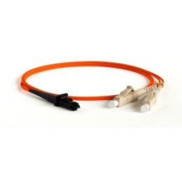Патч-корд FC-D2-50-LC/PR-MTRJM/PR-H-5M-LSZH-OR волоконно-оптический (шнур) MM50/125 MTRJ(папа)-LC du