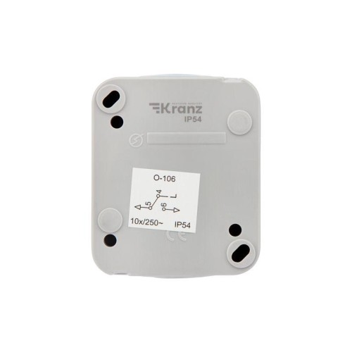 Переключатель проходной ОП Mini OG IP54 сер. Kranz KR-78-0837