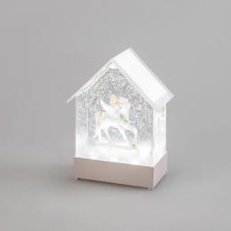 Светильник светодиодный декоративный "Единорог" 1LED тепл. бел. 0.51Вт IP65 с конфетти и мелодией US