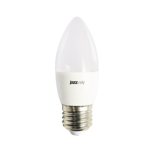 Лампа светодиодная PLED-LX 8Вт C37 свеча 3000К тепл. бел. E27 Pro JazzWay 5028531