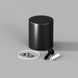 Заглушка торцевая металлическая LNM-D25-EC-M-B Maytoni 20317