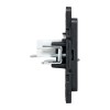 Розетка компьютерная 2-м Стокгольм RJ-45 механизм черн. EKF EZK02-035-10