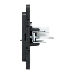 Розетка компьютерная 2-м Стокгольм RJ-45 механизм черн. EKF EZK02-035-10