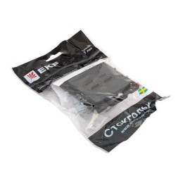 Розетка компьютерная 2-м Стокгольм RJ-45 механизм черн. EKF EZK02-035-10