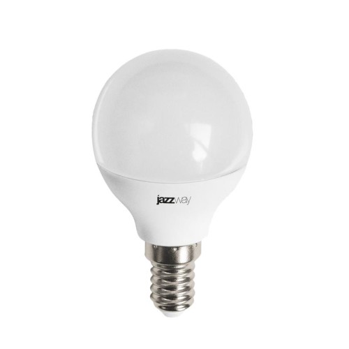 Лампа светодиодная PLED-LX 8Вт G45 шар 5000К холод. бел. E14 Pro JazzWay 5028623