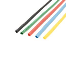 Набор трубок термоусадочных ТУТ 3.0/1.5мм 1м (уп.50шт) 5 цветов Rexant 29-0152