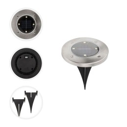 Светильник светодиодный "Взлетные Огни" LED 6500К холод. бел. 6Вт IP65 с солнечн. панелью; аккум. мо