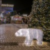 Фигура светодиодная акриловая "Полярный медведь" 112х58см 400LED бел. 12Вт IP65 понижающ. трансф. в