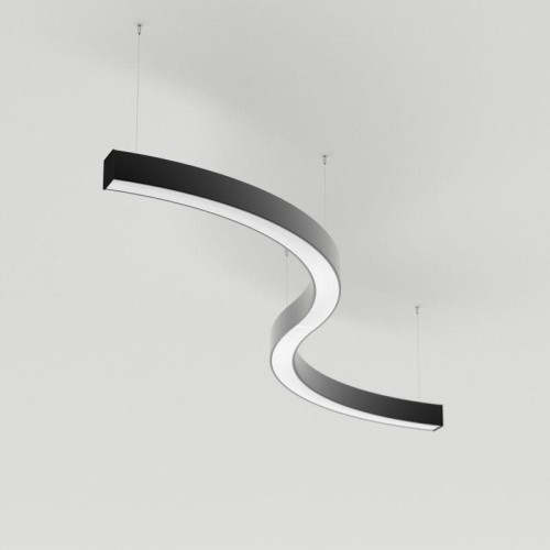 Светильник SP-LINE-HANG ARC-S3535-D1500-124W Warm3000 (BLACK 230В) металл Arlight 034053(1)