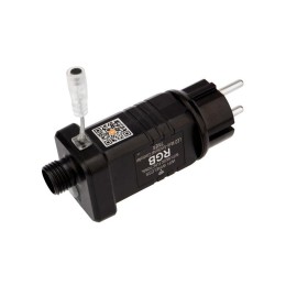 Гирлянда светодиодная "Твинкл" 18м 120LED RGB 4.8Вт IP44 Wi-Fi не соединяемая провод ПВХ темн. зел.