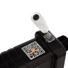 Гирлянда светодиодная "Твинкл" 18м 120LED RGB 4.8Вт IP44 Wi-Fi не соединяемая провод ПВХ темн. зел.