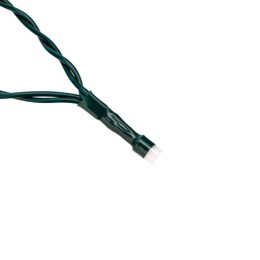 Гирлянда светодиодная "Твинкл" 18м 120LED RGB 4.8Вт IP44 Wi-Fi не соединяемая провод ПВХ темн. зел.