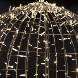 Фигура светодиодная "Шар светодиодный" d120см 600LED тепл. бел. 21Вт 230В IP65 эффект мерцания Neon-