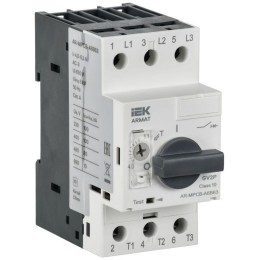 Выключатель автоматический защиты двигателя ARMAT A6 GV3P 4-6.3А IEK AR-MPCB-A6B63