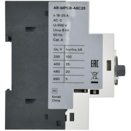 Выключатель автоматический защиты двигателя ARMAT A6 GV3P 18-25А IEK AR-MPCB-A6C25