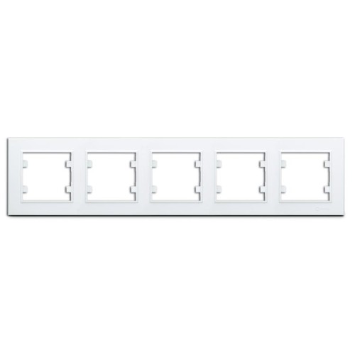 Рамка 5-м Karea горизонт. бел. Makel 56001705