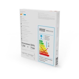 Светильник светодиодный Slim 12Вт 3000К IP20 800лм 220-240В ДВО квадрат бел. GAUSS 940111112
