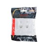 Розетка компьютер+телефон с модулем Cat 6 СП ZIMA бел. LEZARD 704-0288-144