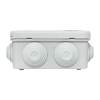 Коробка уравнивания потенциалов КУП-030-031 85х85х40 IP55 с крышкой наружн. для прямого монтажа 8 ме