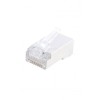 Разъем RJ45 (8P8C) под витую пару кат.5E экранир. PLUG-8P8C-U-C5-SH-100 универс. (для ож и мж кабеля